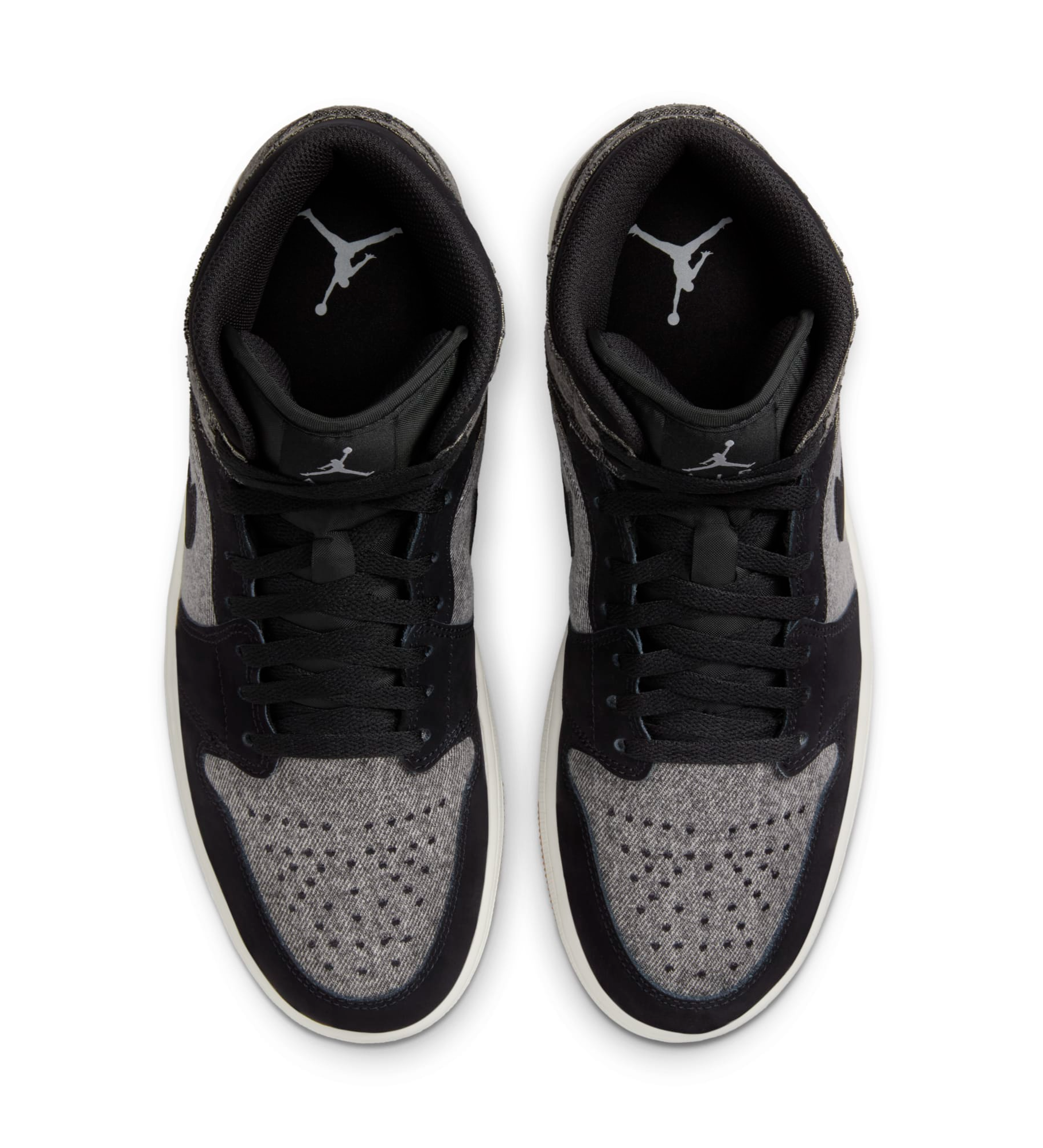 The Air Jordan 1 Mid Appears in Dark Denim and Gum | House of Heat°